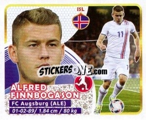 Sticker Finnbogason - Copa Mundial Russia 2018 n. 280 - GOL
