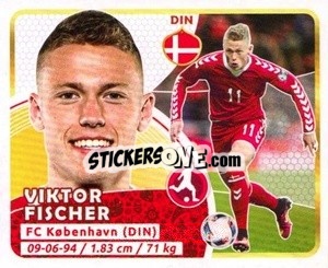 Sticker Fischer - Copa Mundial Russia 2018 - GOL
