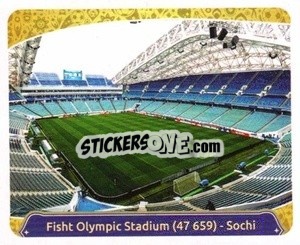 Sticker Fisht Olympic Stadium - Copa Mundial Russia 2018 n. 6 - GOL
