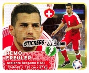 Sticker Freuler - Copa Mundial Russia 2018 n. 329 - GOL
