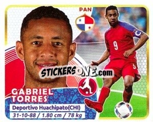 Sticker G. Torres - Copa Mundial Russia 2018 - GOL
