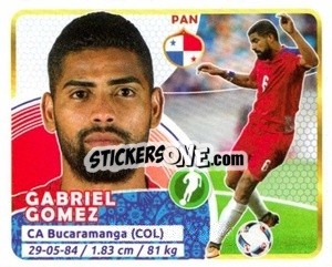 Sticker Gabriel Gomez - Copa Mundial Russia 2018 - GOL
