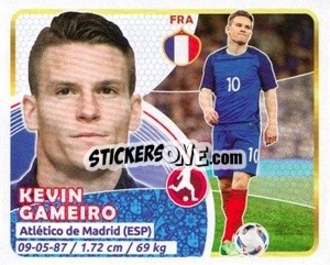 Sticker Gameiro - Copa Mundial Russia 2018 - GOL
