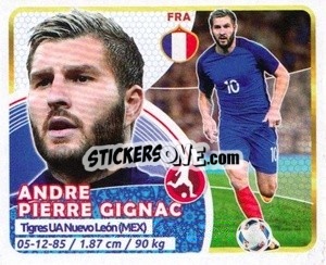 Sticker Gignac - Copa Mundial Russia 2018 - GOL
