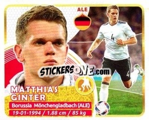 Sticker Ginter - Copa Mundial Russia 2018 n. 380 - GOL
