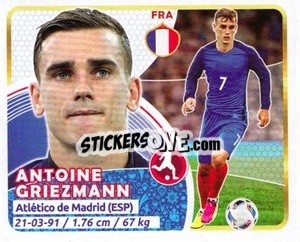 Sticker Griezmann - Copa Mundial Russia 2018 - GOL
