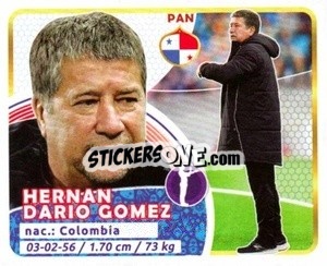 Sticker H.D. Gomez - Copa Mundial Russia 2018 - GOL
