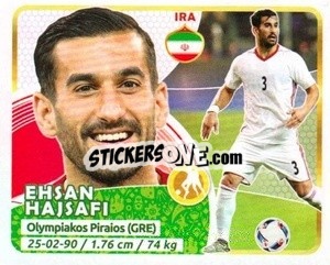 Sticker Hajsafi - Copa Mundial Russia 2018 n. 144 - GOL
