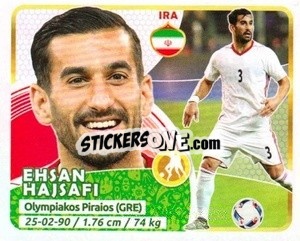 Sticker Hajsafi - Copa Mundial Russia 2018 - GOL
