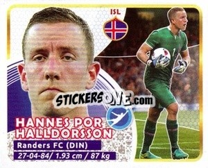 Sticker Halldorsson - Copa Mundial Russia 2018 - GOL
