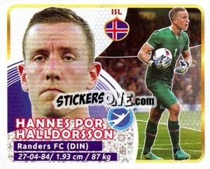 Sticker Halldorsson - Copa Mundial Russia 2018 n. 269 - GOL
