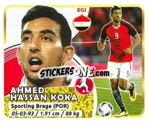Sticker Hassan - Copa Mundial Russia 2018 n. 78 - GOL
