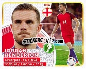 Sticker Henderson - Copa Mundial Russia 2018 n. 475 - GOL
