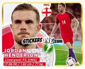 Sticker Henderson - Copa Mundial Russia 2018 - GOL
