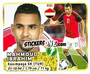 Sticker Ibrahim - Copa Mundial Russia 2018 n. 77 - GOL
