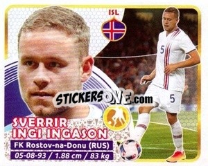 Sticker Ingason - Copa Mundial Russia 2018 - GOL
