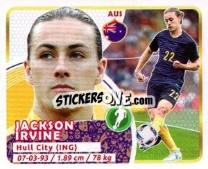 Sticker Irvine - Copa Mundial Russia 2018 n. 221 - GOL
