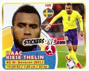 Sticker Isaac Kiese Thelin - Copa Mundial Russia 2018 - GOL
