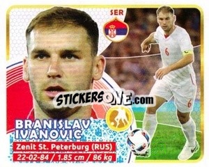 Sticker Ivanovic - Copa Mundial Russia 2018 - GOL

