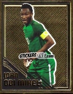 Sticker John Obi Mikel - Copa Mundial Russia 2018 n. 284 - GOL
