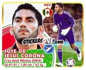 Sticker Jose Corona - Copa Mundial Russia 2018 - GOL
