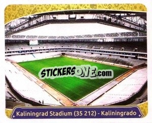 Sticker Kaliningrad Stadium - Copa Mundial Russia 2018 n. 11 - GOL

