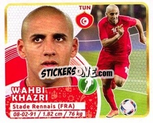 Sticker Khazri - Copa Mundial Russia 2018 n. 512 - GOL
