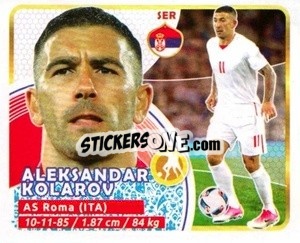 Cromo Kolarov - Copa Mundial Russia 2018 - GOL
