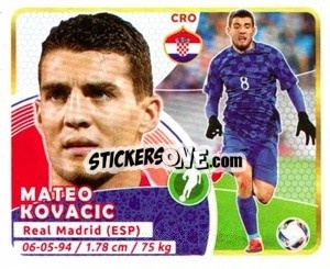 Sticker Kovacic - Copa Mundial Russia 2018 - GOL
