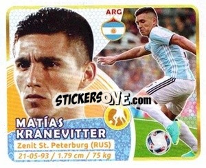 Sticker Kranevitter - Copa Mundial Russia 2018 - GOL
