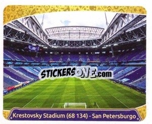 Sticker Krestovsky Stadium - Copa Mundial Russia 2018 n. 4 - GOL
