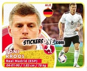 Sticker Kroos - Copa Mundial Russia 2018 - GOL
