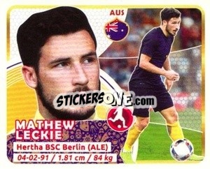 Sticker Leckie - Copa Mundial Russia 2018 - GOL
