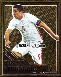 Sticker Lewandowski - Copa Mundial Russia 2018 n. 536 - GOL
