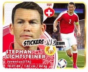 Sticker Lichtsteiner - Copa Mundial Russia 2018 n. 324 - GOL
