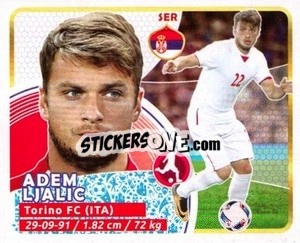 Sticker Ljajic - Copa Mundial Russia 2018 n. 371 - GOL
