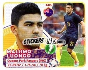 Sticker Luongo - Copa Mundial Russia 2018 - GOL
