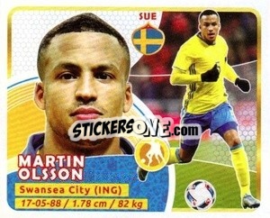 Sticker Martin Olsson - Copa Mundial Russia 2018 - GOL
