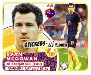 Sticker McGowan - Copa Mundial Russia 2018 - GOL
