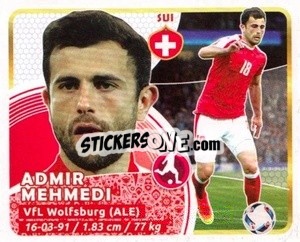 Sticker Mehmedi - Copa Mundial Russia 2018 - GOL
