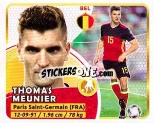 Sticker Meunier - Copa Mundial Russia 2018 - GOL
