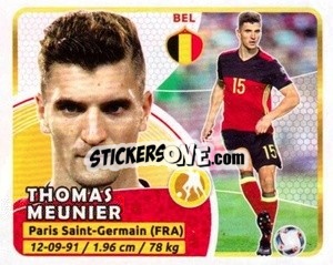 Sticker Meunier - Copa Mundial Russia 2018 n. 452 - GOL
