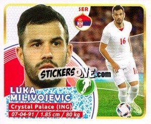 Sticker Milivojevic - Copa Mundial Russia 2018 - GOL
