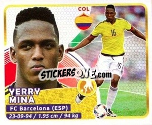 Sticker Mina - Copa Mundial Russia 2018 - GOL
