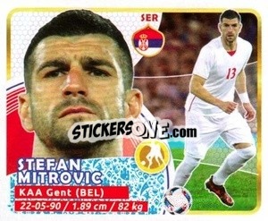 Sticker Mitrovic - Copa Mundial Russia 2018 - GOL
