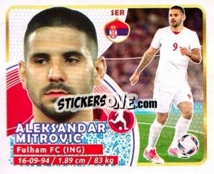 Sticker Mitrovic - Copa Mundial Russia 2018 n. 369 - GOL
