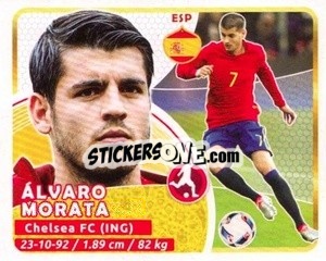 Figurina Morata - Copa Mundial Russia 2018 - GOL
