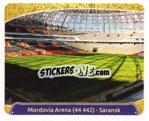 Sticker Mordovia Arena - Copa Mundial Russia 2018 n. 1 - GOL
