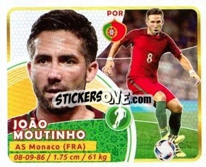 Sticker Moutinho - Copa Mundial Russia 2018 n. 114 - GOL
