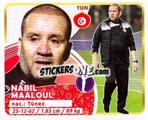 Sticker Nabil Maaloul - Copa Mundial Russia 2018 n. 501 - GOL
